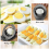 Egg Cutting Tool, 2-in-1 Egg Slicer, Dishwasher Safe, Egg Cutter 5