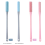 Toe Cleaning Brush Foot Cleaning Brush for Shower Long Handle Grey 4