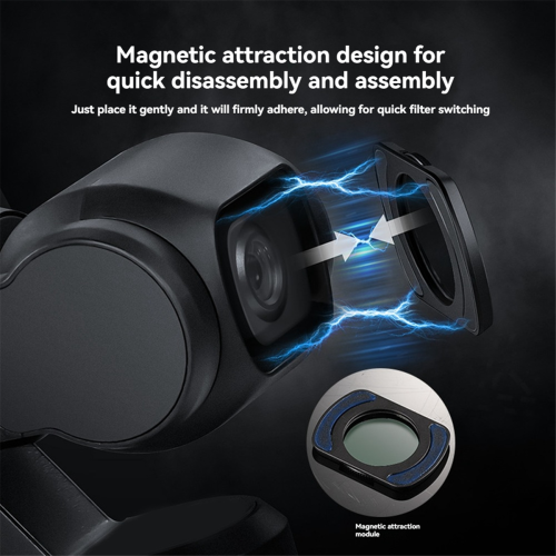 Magnetic ND/PL Filter Set for Pocket 3 Creator Combo 1