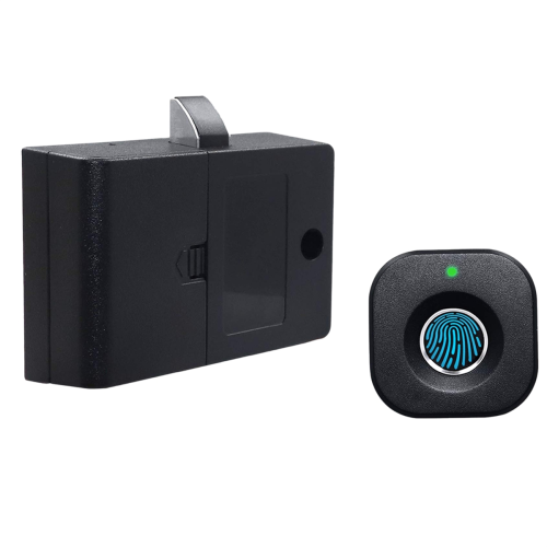 Smart Biometric Cabinet Lock-Keyless Hidden File Drawer Wardrobe Lock