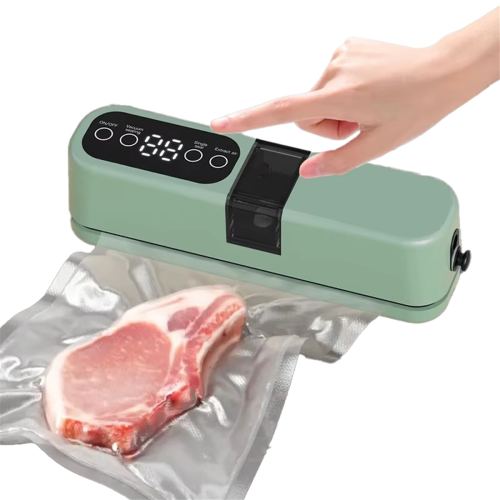 Mini Wireless Automatic Vacuum Sealer Portable Home Use Green