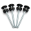 4Pcs Universal Baby Gate Threaded Spindle Rod, M8 Replacement B 1
