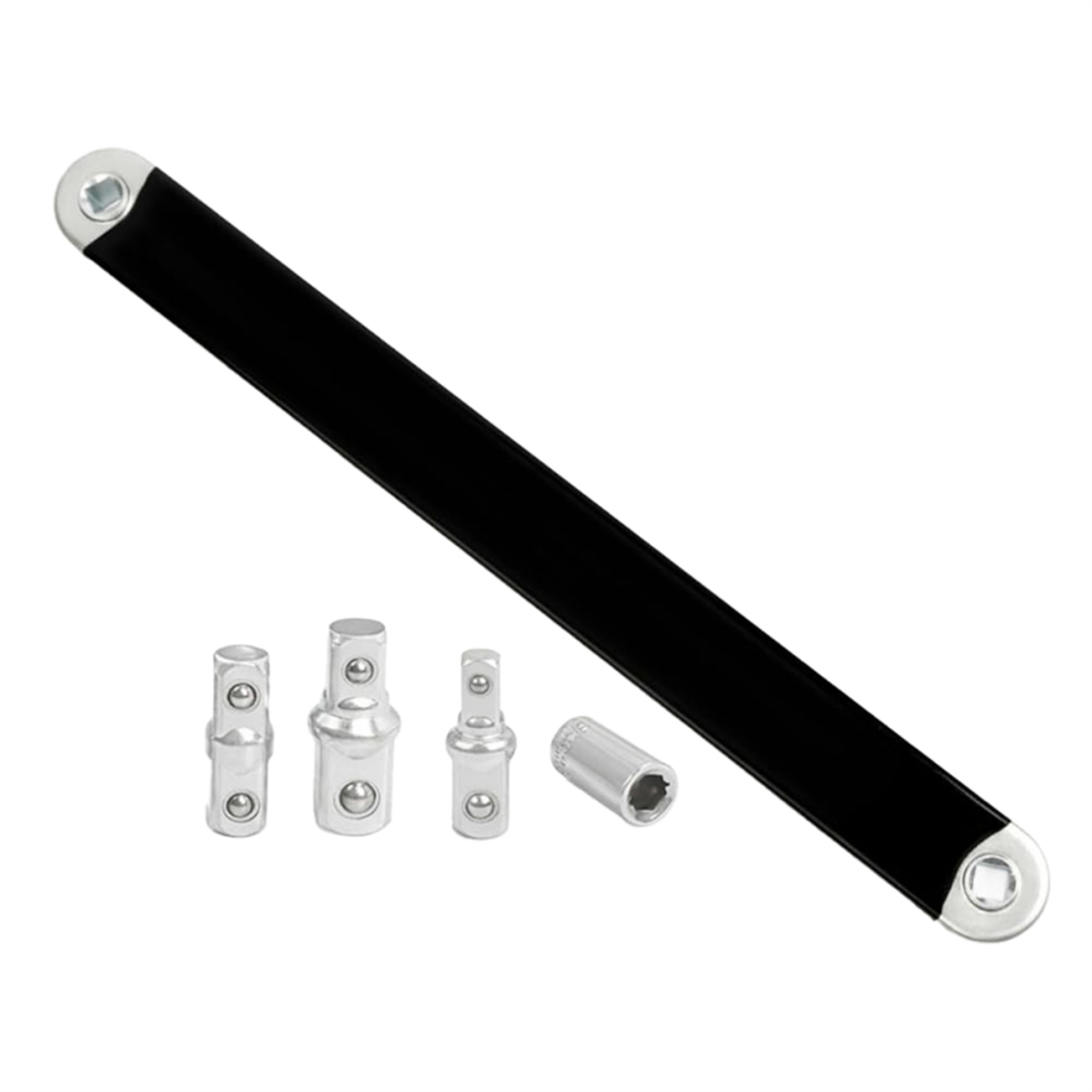 Impact Ready Offset Extension Wrench Set, Ratchet Extension Bar 4713596648346