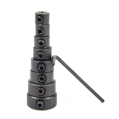Drill Stop Bit Collar Set 3-16mm with Hex Wrench Bit Limit Ring 2