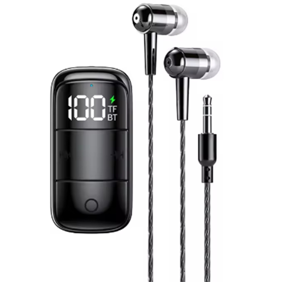 Bluetooth 5.3 Receiver With Earphone Anc+Enc Noise Cancelling 3.5Mm 4713596672938