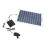 Eco-Friendly Solar Fountain Pump 100W with Energy Storage Box 12