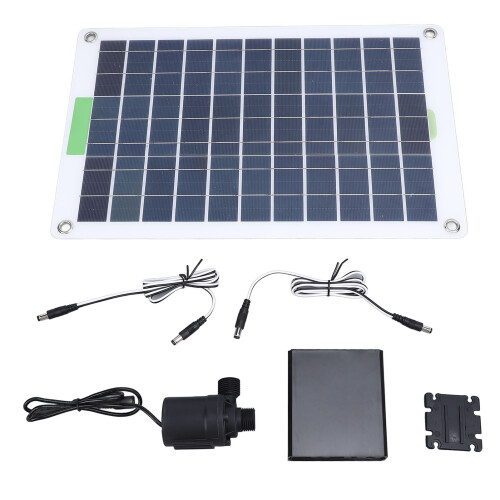 Eco-Friendly Solar Fountain Pump 100W with Energy Storage Box 2