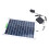 Eco-Friendly Solar Fountain Pump 100W with Energy Storage Box 11