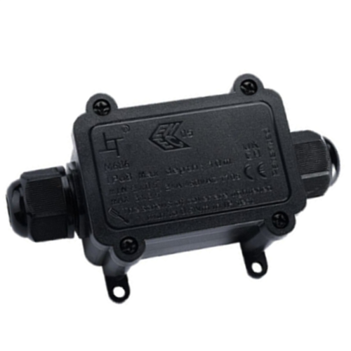 Waterproof Junction Box Electrical Connector One-in-One-Out 2