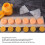 Hand Press Cookie Stamp Food Grade Plastic 50g, 21.5x8.5cm, 6 Patterns 4