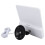 20W IP68 Panel solar de pared 16,5x18cm, 9,8ft, 5V 12