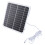 Panel solar para cámara 20W 5V IP68 16,5x18 cm 7