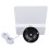 20W IP68 Panel solar de pared 16,5x18cm, 9,8ft, 5V 14