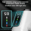 Hot Water Heater Faucet Large Screen Dynamic Digital Display Eu Plug 5