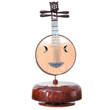 Literary and Classical Style Rotating Music Box Ornaments,Moon