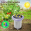 Tuya Smart Zigbee Solar Soil Sensor APP Control Soil Thermometer 2