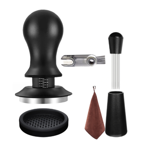 Espresso Accessories Set with Tamper and WDT Tool, 53MM