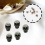 10Pcs Skull Stud DIY Rivet Conchos for DIY Crafts Making Nickel Black 3