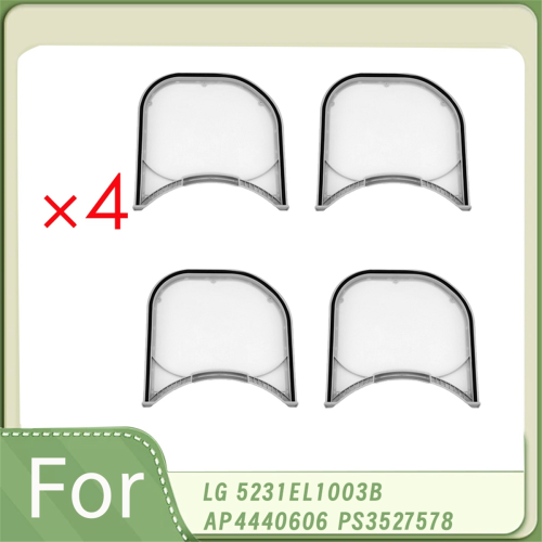 5231EL1003B Dryer Lint Filter Dryer Parts Filter Element Filter 4 Pcs