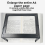Reading Magnifier 3X Large Full Page Foldable Desktop Magnifying 2