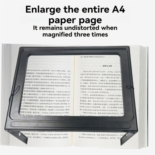 Reading Magnifier 3X Large Full Page Foldable Desktop Magnifying 1