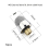 Capacitive pen tip conductive cloth wear- stylus 50 pieces 5
