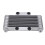 8 Row Motorcycle Oil Radiator Silver 125ml Low 7
