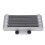 8 Row Motorcycle Oil Radiator Silver 125ml Low 15