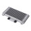 8 Row Motorcycle Oil Radiator Silver 125ml Low 8