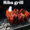 Non-Stick Rib Rack for Grilling,for Grilling Grill Racks Black 7