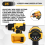 Cordless Heat Temperature Adjustment for 18V 20V Battery 7