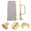 Small Trumpet Bugle Brass Golden Horn Simple Beginner Wind Instrument 1