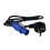Power Supply Cord Stage Light 3core 1.2M Power Connect Cable EU PLUG 1