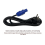 Power Supply Cord Stage Light 3core 1.2M Power Connect Cable EU PLUG 4
