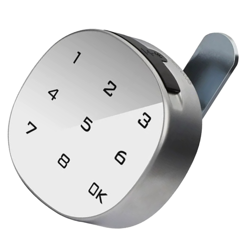 Smart White Electronic 6/8-Digit Password Tongue Lock 2