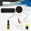 3pcs Drywall Compound Roller Cover with 1pc Paint Roller Frame 2