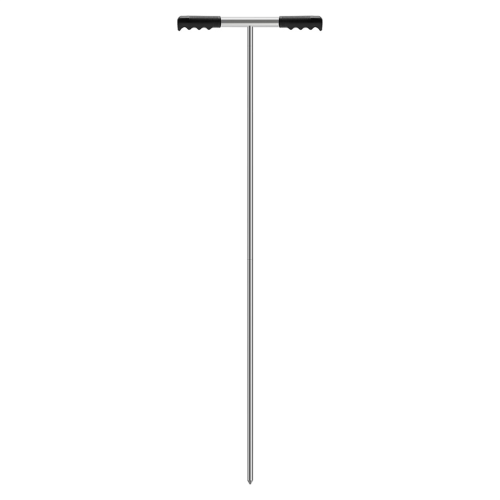 Soil Probe Rod, 32-48 Inch Adjustable Ground Probe Tool with T-Handle