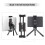 Supporto universale per treppiede 6-21 cm nero 66 g 2