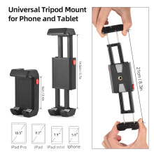 Supporto universale per treppiede 6-21 cm nero 66 g