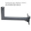 SS Dachmontagesatz Starlink V2 Grau 100x100mm 2