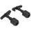 Motorcycle Frame Slider Wear Resistant Black 4