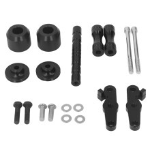 Motorcycle Frame Slider Wear Resistant Black