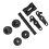 Motorcycle Frame Slider Wear Resistant Black 14