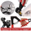 Glass Cutting Tool Set Kit, Wheeled Glass Tile Nippers Set 6