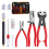 Glass Cutting Tool Set Kit, Wheeled Glass Tile Nippers Set 3