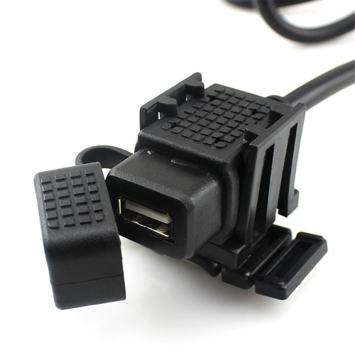 USB Charger Adapter with Inline Fuse Waterproof USB Motorcycle Socket 2