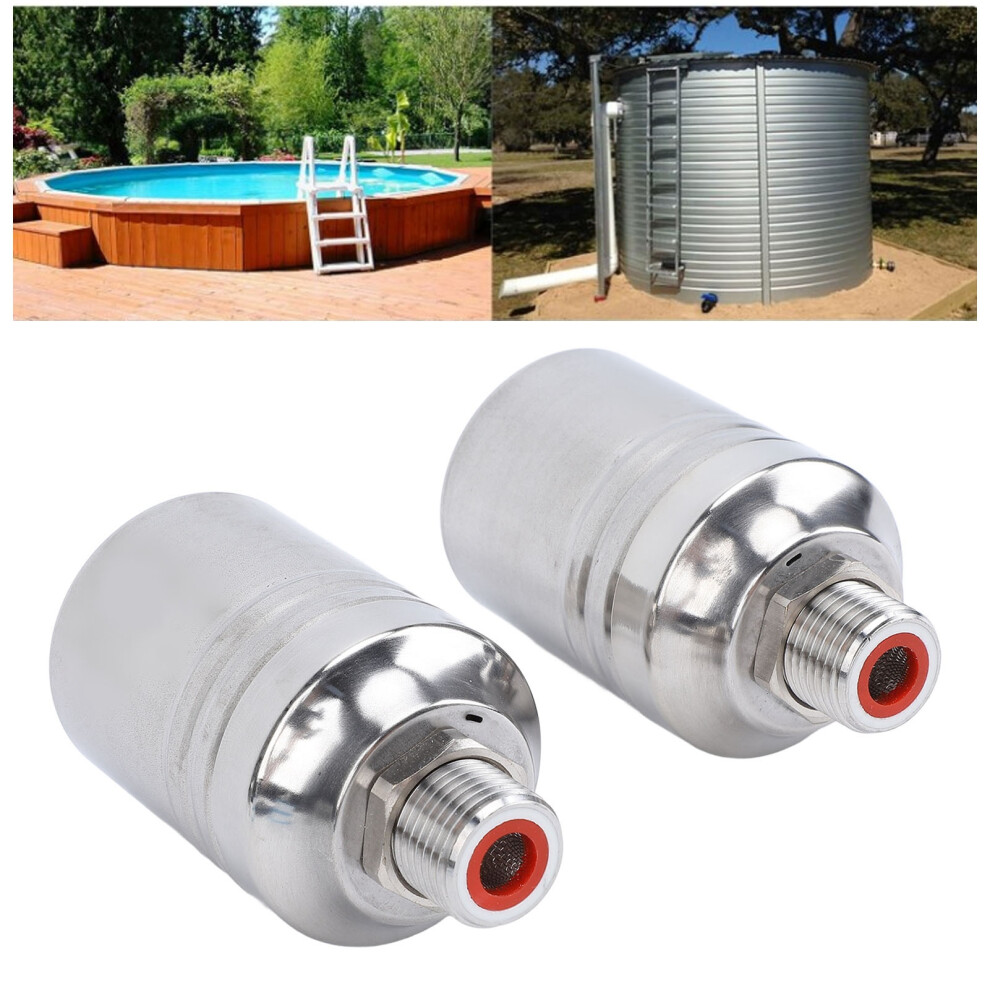Space-Saving Automatic Stainless Steel Float Valve For Water Level Control 3121331438953