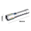 Led Rechargeable Aluminum Alloy Flashlight Retractable Flashlight 2
