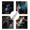 Led Rechargeable Aluminum Alloy Flashlight Retractable Flashlight 4