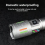 Led Rechargeable Aluminum Alloy Flashlight Retractable Flashlight 5